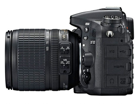Nikon D7100 left